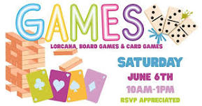Game Day: Board & Card Games, Puzzles and Lorcana