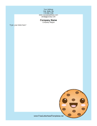 Chocolate Chip Cookie Letterhead Chocolate Chip Cookies Chocolate Chip Chip Cookies