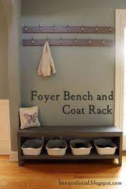 Our coat rack in our entryway has gotten out of control lately and this has been a project that i've wanted to tackle for a long time. Diy Coat Rack And Bench W Shoe Storage Home Diy Diy Coat Rack Bench With Shoe Storage