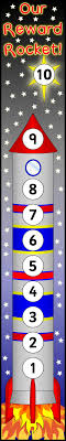 Rocket Reward Chart Sb9851 Sparklebox