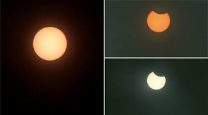 Year 2020 had 6 eclipses, 2 solar eclipses and 4 lunar eclipses. Eclipse Solaire 2021 Dernieres Photos D Inde Twitterati Partage Des Photos De Surya Grahan Vue Depuis Jammu Mumbai Delhi Gandhinagar Jaipur Et D Autres Villes Indiennes