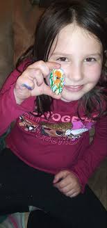 Beautiful rock found at bonfire