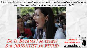 Primărița s1 va trimite o propunere în acest. Clotilde Armand A Uitat SÄƒ CearÄƒ Cronica Sectorului 1 Facebook