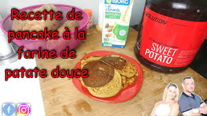 Recette De Pancake A La Farine De Patate Douce Youtube