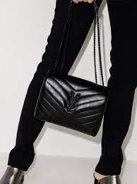 Named after loulou de la falaise, yves saint laurent's close friend and muse for more than three decades, the loulou is one of the most beloved bags in saint laurent's arsenal. Saint Laurent Black Loulou Small Leather Shoulder Bag Browns