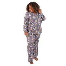 Plus Size Nite Nite By Munki Munki Star Wars Baby Yoda Pajama Shirt Pajama Pants Set