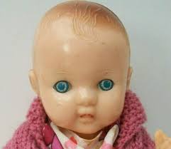 Pair of Vintage Dutch Girl Doll Hard Plastic Sleep Eyes Wooden Shoes Yoke  Pails