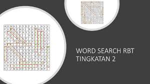 Galeri Cikgu Norliza Word Search Rbt Tingkatan 2