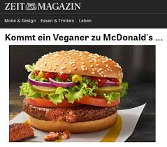 Da wo ich wohne.gibt es im mcdonalds die burger auch schon um 10. Ahnungslose Kolumnistin Rat Von Veganem Burger Ab Weil Er Aus Mehreren Zutaten Besteht Der Graslutscher