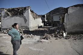 Earthquake, any sudden shaking of the ground caused by the passage of seismic waves through earth's rocks. Strong Earthquake Damages Dozens Of Buildings In Greece World The Jakarta Post