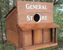 General Store Birdhouse Bird Houses Rustic Birdhouse Bird House