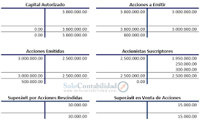 Mayores De Cuentas De Patrimonio Contabilidad De Sociedades Anonimas Contabilidad De Sociedades Ejercicios De Contabilidad Sociedad Anonima