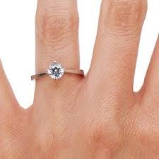 18k White Gold True North Ring White Gold Rings White Gold 18k White Gold