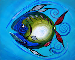 Shop over 700,000 unique canvas wall art prints. Return Fish 2018 World Renowned Artist J Vincent Scarpace Com Abstract And Remodern Fish Art Paintings And Drawings