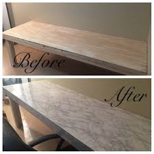 Instant Peel And Stick Self Adhesive Countertop White Marble Waterproof Film For Kitchen Counters Backsplash Vinyl Paper Replacing Kitchen Countertops Countertop Makeover Kitchen Countertops