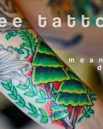 This shoulder tattoo resembles flames flickering along the arm. The Meaning Of Tree Tattoos Tatring