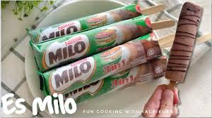 Yang mana es krim merupakan camilan yang disukai oleh banyak orang dengan berbagai rasa dan. Simple Milo Ice Cream 3bahan Youtube