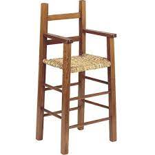 La chaise la plus exclusive. La Vannerie D Aujourd Hui Chaise Haute Pour Enfant En Bois Fonce