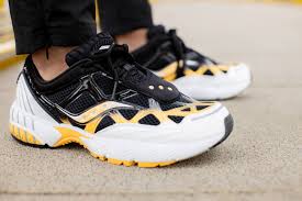 Maybe you would like to learn more about one of these? Saucony Grid Web White Black Yellow S70466 3
