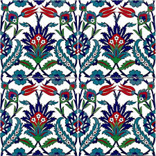 Kutahya Ve Iznik Cinileri Cini Desenli Seramik Ve Mozaik Karolar Cami Mescit Kubbe Otel Banyo Turk Hamami Icin Cini Dekorasyon Desenler Sanat Sanat Desen