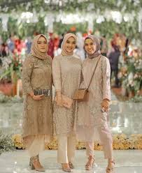 Sopan, elegan dan jaminan nyaman! Tunik Celana Hijab Pakaian Wanita Pakaian Pesta Pakaian Perkawinan