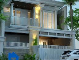 Rumah Mewah 2 Lantai Kolam Renang Privat Modern Minimalis Rumah Modern Rumah Arsitektur Rumah