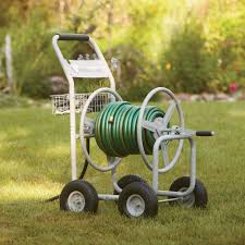 Strongway Garden Hose Reel Cart Holds 5 8in X 400ft Hose Garden Hose Reel Cart Garden Hose Reel Hose Reel