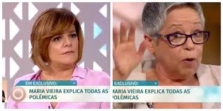 Criatura infeliz e mal amada. Maria Vieira Attacks Julia Live I Do Not Want To Argue Replies The Moderator The Television