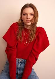 Bayan Triko Modelleri Ust Giyim Ve Triko Elbiseler Oxxo In 2021 Sleeve Top Long Sleeve Blouse Women