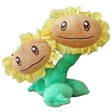 Cha Hua Plants Vs Zombies Twin Sunflower Plush Toy Niftywarehouse Com Niftywarehouse Geek Horror Creepy Scary Movies Plants Vs Zombies Zombie Plush