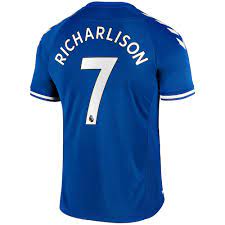 Bin schon seit langem auf der suche nach einem trikot von jason richardson #23 phoenix suns. Herren Fussball Richarlison 7 Heimtrikot Blau Trikot 2020 21 Hemd