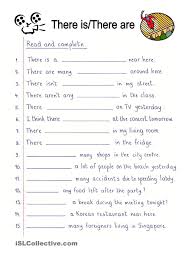 Read And Complete There Is There Are English Worksheets For Kids Learn English Reading Comprehension Lessons