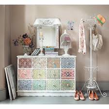 Herziges kleines beistelltischli shabby aufgemöbelt grau/weiss. Shabby Chic