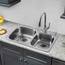 Wayfair kitchen sinks drop in single bowl. Premiere Gourmet 41 L X 22 W Top Mount Triple Bowl Kitchen Sink Drop In Kitchen Sink Sink Kitchen Sink