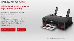 Canon pixma is an efficient printer that performs wireless printing at very affordable rates. Canon Pixma G1010 Driver Printer Full Software