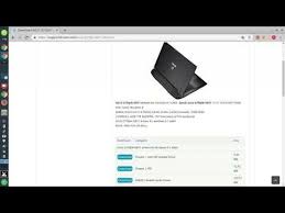 How to download & install a driver. Asus G750jw Driver Asus Drivers Supportive
