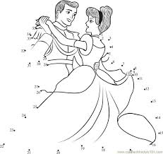 Elsa frozen 2019 dress disney coloring pages printable and coloring book to print for free. Anastasia Cute Couple Connect Dots Disney Princess Coloring Pages Princess Coloring Pages Disney Princess Colors