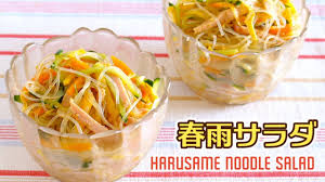 What did you do wro. Harusame Noodle Salad æ˜¥é›¨ã‚µãƒ©ãƒ€ã®ä½œã‚Šæ–¹ Ochikeron Create Eat Happy Youtube