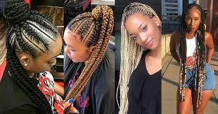 They're also known as cherokee braids, invisible cornrows, banana braids, straightbacks or pencil braids. 30 Lovely Ghana Braids Updos Cornrows Jumbo Ponytail Styles