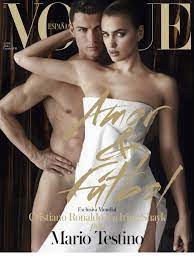 Cristiano Ronaldo naked Irina Shayk Spanish Vogue | Glamour UK