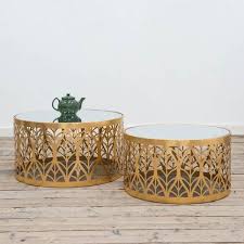 (8) total ratings 8, $44.00 new. Gin Shu Gold Set Of Large And Small Coffee Tables Zurleys