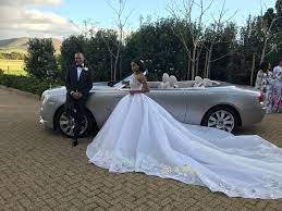 First Look At Minnie Dlamini Quinton Jones Fairytale Wedding Wedding Dresses Top Wedding Dresses Wedding Dress Couture