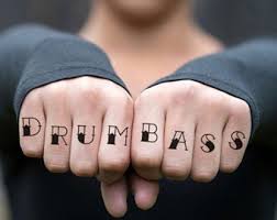 Realistic drum set mens arm sleeve tattoo. Drum Tattoo Etsy