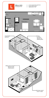 Micro Unit Ktgy Architecture Planning Architecture Plan Studio Floor Plans Micro Apartment