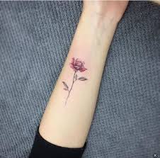Small Rose Tattoo Can This Be Done In White Or Just Black And White Small Rose Tattoo Pink Rose Tattoos Rose Tattoos On Wrist