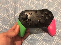 Nintendo switch pro controller (splatoon 2 edition) * in stock, usually ships within 24hrstake your game sessions up a notch with the pro controller. Nintendo Switch Pro Controller Splatoon 2 Edition Video Gaming Video Game Consoles Nintendo On Carousell