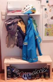 Höhe:128 cm die einzelnen haken sind. Diy Kindergarderobe Mamahoch2