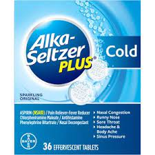 Maybe you would like to learn more about one of these? Alka Seltzer Plus Cold Sparkling Original Effervescent Tablets 36ct Cvs Pharmacy