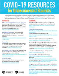 The cares act, which establishes and funds the higher education emergency relief fund (heerf), directs institutions of higher education (institutions) to provide emergency all students receiving cares act funding need to ensure they have established a direct deposit refund preference in coin. Resources For Undocumented Students University Of Illinois At Chicago