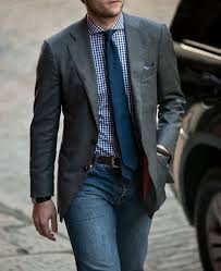 Black Blazer Grey Pants Blue Shirt Men Fashion Vestir Casual Hombre Moda Ropa Hombre Combinar Ropa Hombre